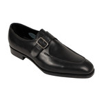 Edward Green // Ashby Leather Single Monk Dress Shoes // Black (US: 11)