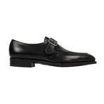 Edward Green // Ashby Leather Single Monk Dress Shoes // Black (US: 11)