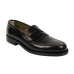 Brooks Brothers // Cordovan Leather Loafer Shoes // Black (US: 7A)