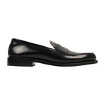 Brooks Brothers // Cordovan Leather Loafer Shoes // Black (US: 7A)