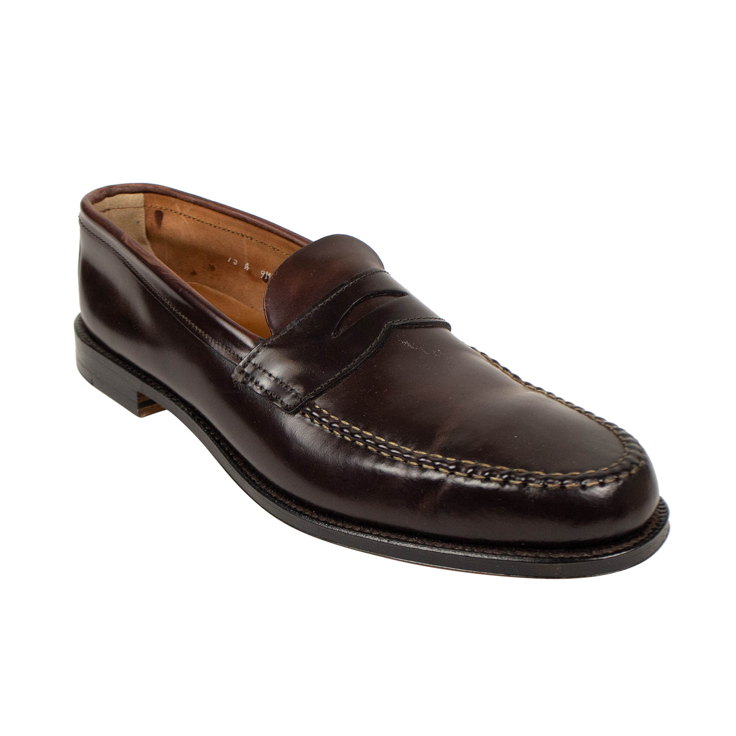 Brooks Brothers // Cordovan Leather Loafer Shoes // Brown (US: 7 ...
