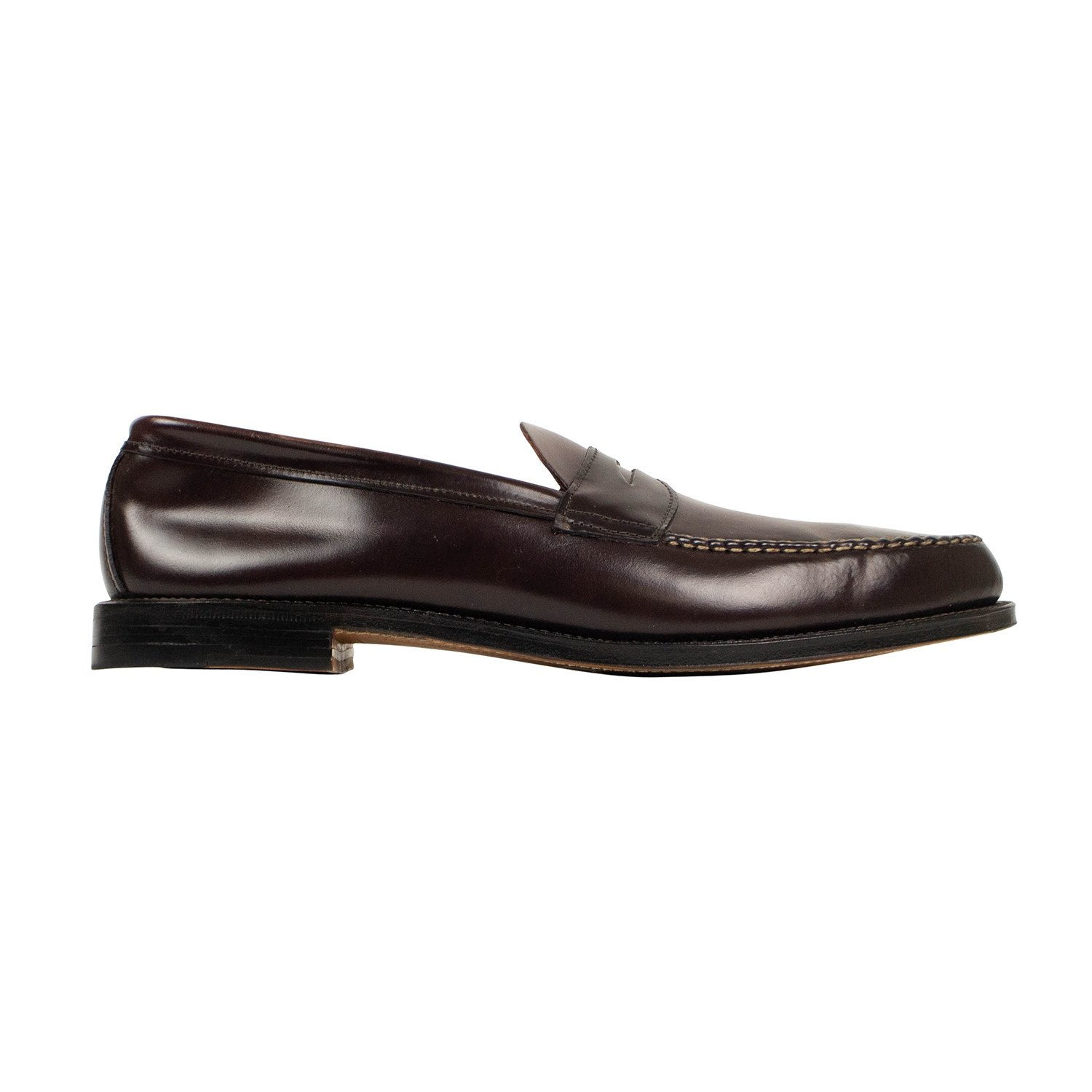 Brooks Brothers // Cordovan Leather Loafer Shoes // Brown (US: 7 ...