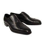 Edward Green // Fawsley Leather Lace Up Dress Shoes // Black (US: 7)