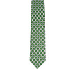 Borelli Napoli // Floral Tie V1 // Green