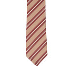 Borelli Napoli // Striped Tie // Red + Multicolor