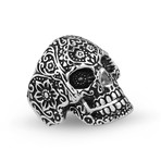 Stainless Steel Skull Head Ring // 30MM (8)