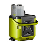 COFFEEBOXX Jobsite Coffee Maker + 16oz Coffee Tumbler // Hi Viz Green