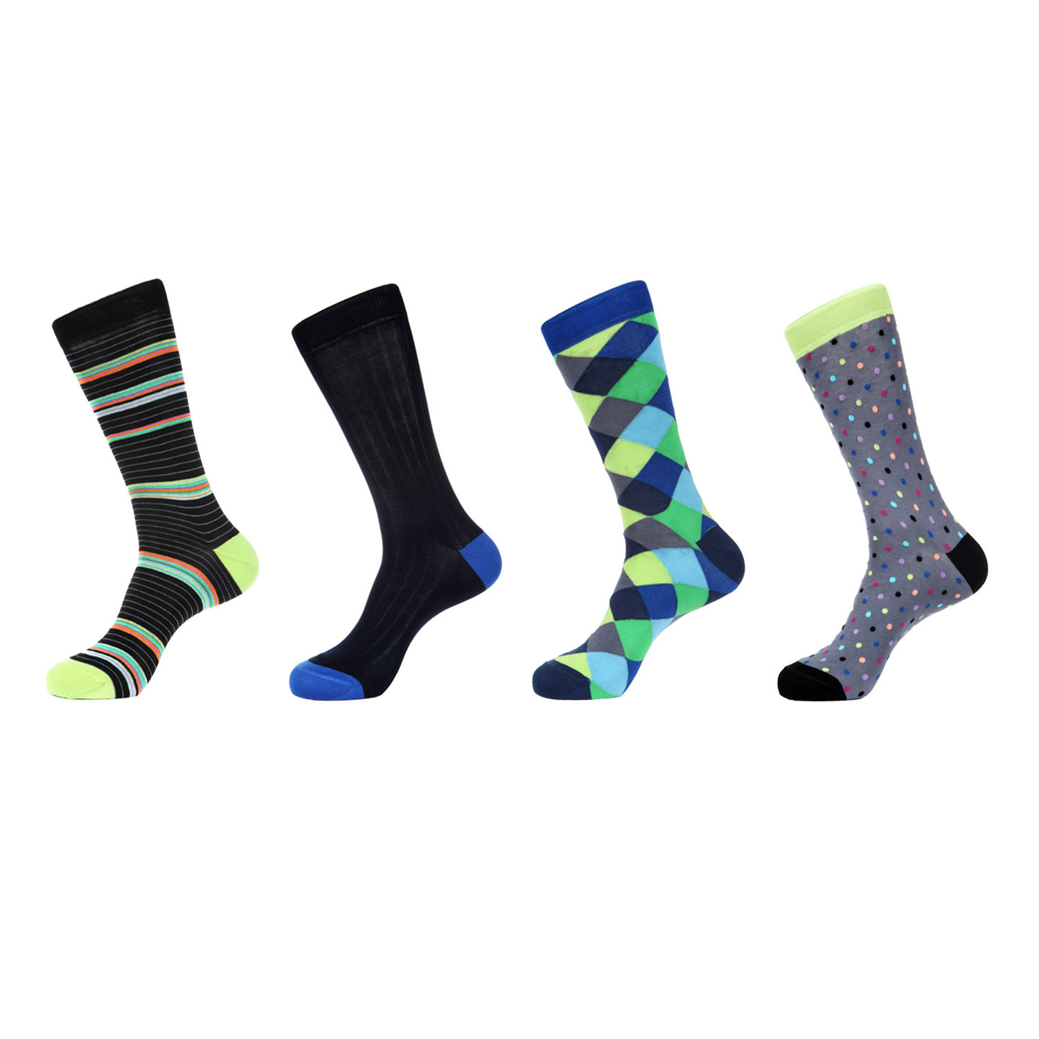 Flossie Combed Cotton Socks // 4 Pack - Jared Lang - Touch of Modern