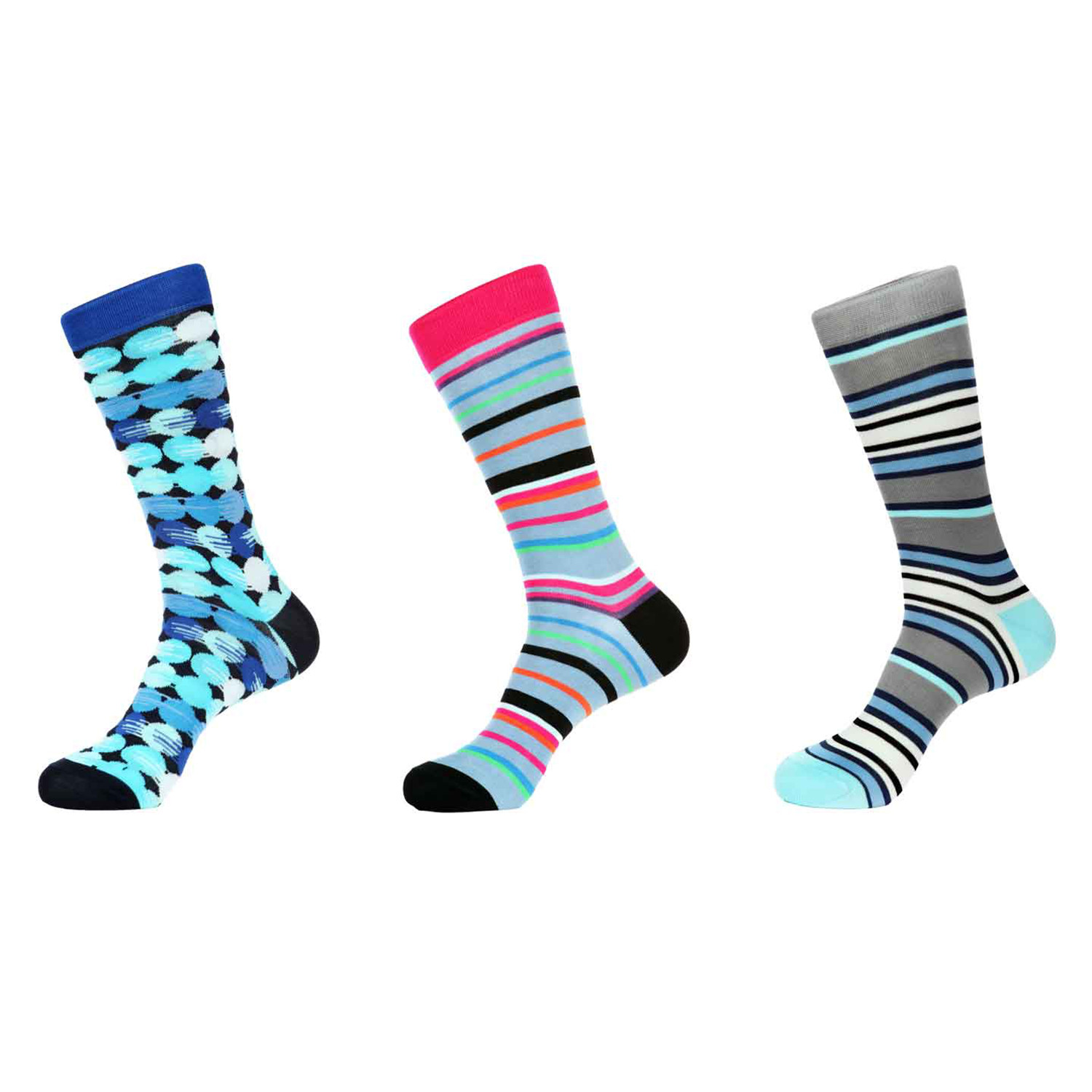 Lincoln Mercerized Cotton Socks // 3 Pack - Jared Lang - Touch of Modern