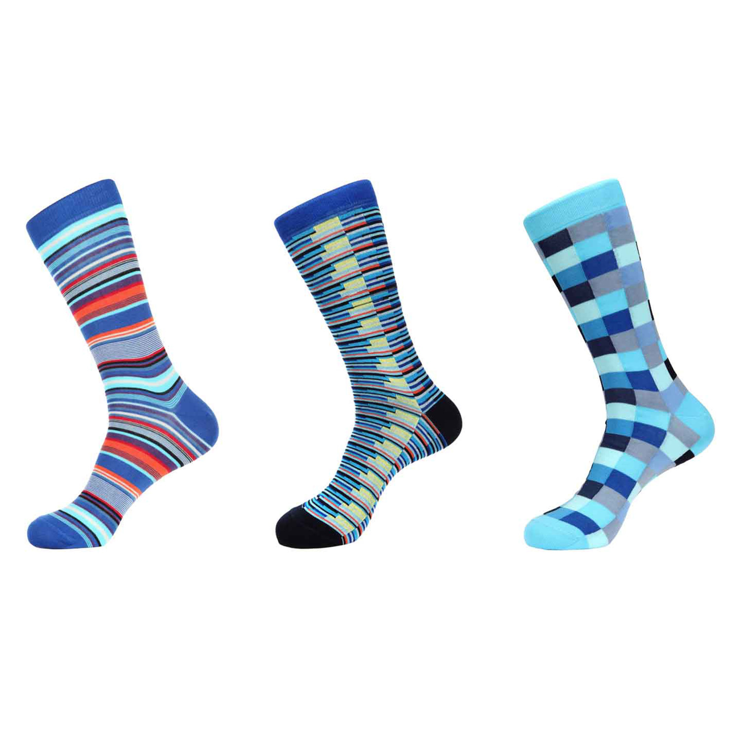 Stan Mercerized Cotton Socks // 3 Pack Jared Lang Touch of Modern