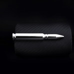 Silver Bullet Tie Clip // Silver