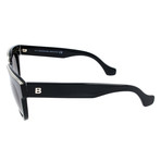 BA0060 Sunglasses // Shiny Black