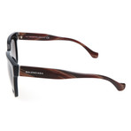 Women's BA0098 Sunglasses // Shiny Black