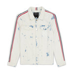 Franklin Denim Jacket // White (XL)