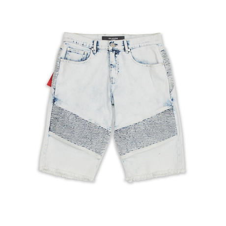 Dauphin Denim Short // Bleached Denim (30)