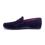 Sonic Suede Moccasin // Blue (Euro: 44)