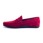 Sonic Suede Moccasin // Red (Euro: 40)