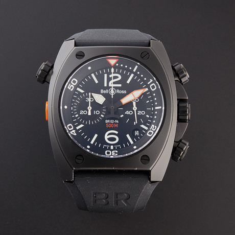 Bell & Ross Chronograph Automatic // BR02-94-S // Pre-Owned