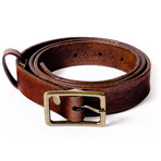Smith 1.0 Leather Belt // Espresso (Size 28)