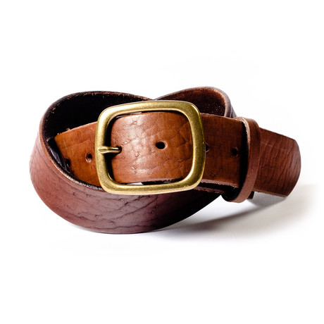 Smith 1.5 Leather Belt // Espresso (Size 28)