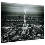 Paris Night // Frameless Printed Tempered Art Glass