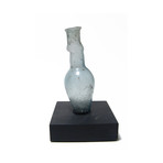 Ancient Roman Glass Bottle // 4th-5th Century AD