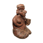 Large Nayarit Seated Woman // West Mexico, c. 100 BC-200 AD