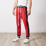 Scooters Track Pants // Red (M)