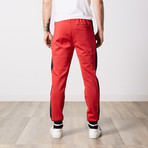 Scooters Track Pants // Red (M)