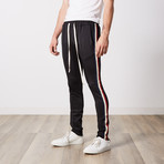 Chads Taped Track Pants // Black (XL)