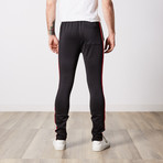 Chads Taped Track Pants // Black (XL)