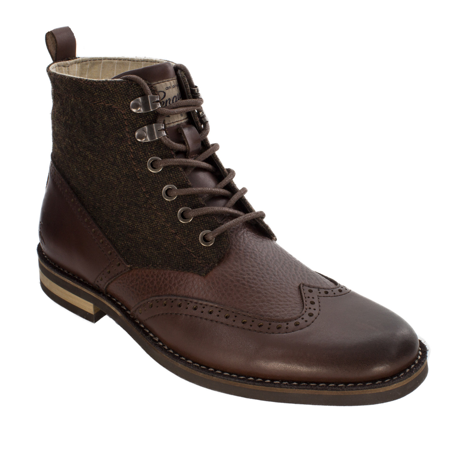 original penguin nathan wingtip boot