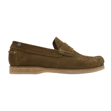 Charles II Suede Loafer // Tobacco (US: 7.5)