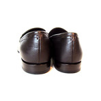 Brioni // Capri Brown Leather Loafers // Brown (US: 9.5)