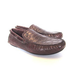 Brioni // Biarritz Alligator Loafers // Brown (US: 6)