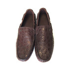 Brioni // Biarritz Alligator Loafers // Brown (US: 6)