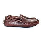 Brioni // Biarritz Alligator Loafers // Brown (US: 8)