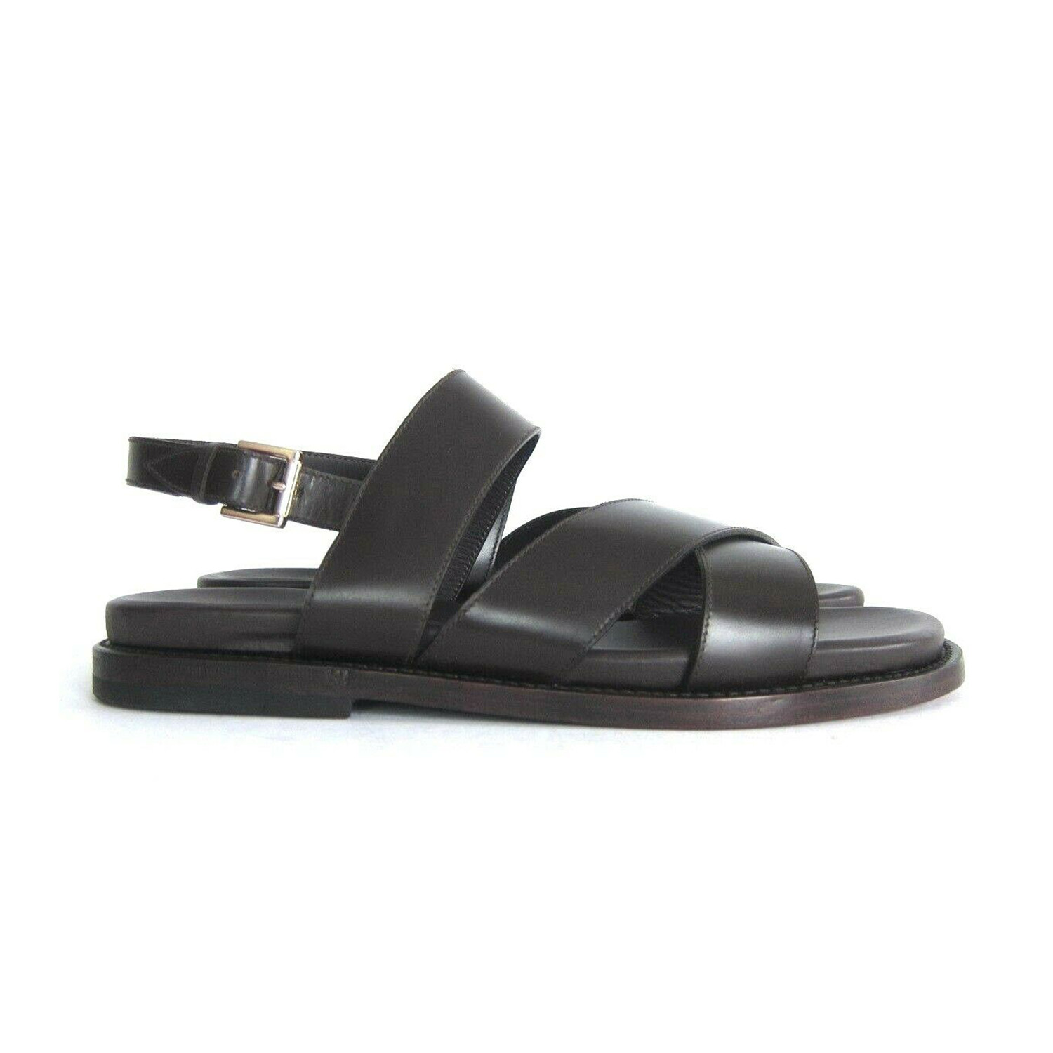 Brioni // Sartorial St Martin Leather Sandal // Brown (US: 9) - Brioni ...