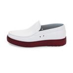 Salvatorre Ferragamo // Fury 2 Bianco Rubber Slip On // White (US: 9.5)