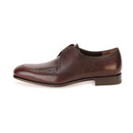 Salvatorre Ferragamo // Nikel Leather LaceUp Shoes // Burgundy (US: 9)