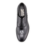 Salvatorre Ferragamo // Sinesio Leather Wingtip Shoes // Black (US: 6)