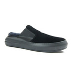 Salvatorre Ferragamo // Douglas 3 Backless Slip-on // Black (US: 7)