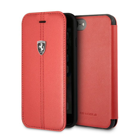 Booktype Case // Red (iPhone SE/8/7)