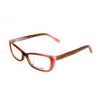 The Devin ASA Optical Frames // Pink + Brown (52mm)