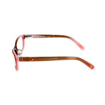 The Devin ASA Optical Frames // Pink + Brown (52mm)
