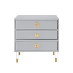Marell Accent Table // Light Grey