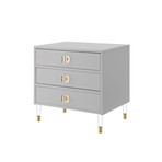 Marell Accent Table // Light Grey