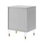 Kurney Accent Table (Light Grey)