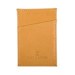 Palmer Vertical Slim Card Holder (Jet Black)