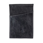 Palmer Vertical Slim Card Holder (Jet Black)